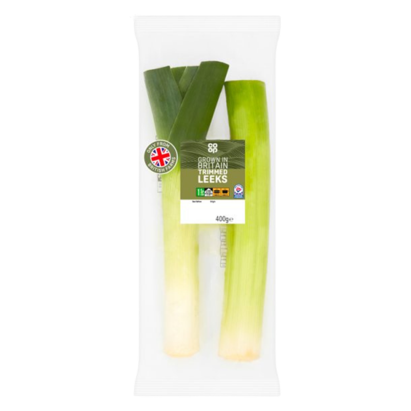 Co-op Trimmed Leeks, 400g