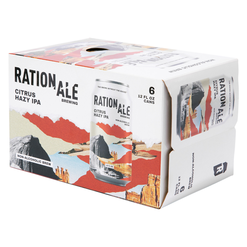 RationAle Brewing Non-Alcoholic Citrus Hazy IPA 6pk 12oz Can
