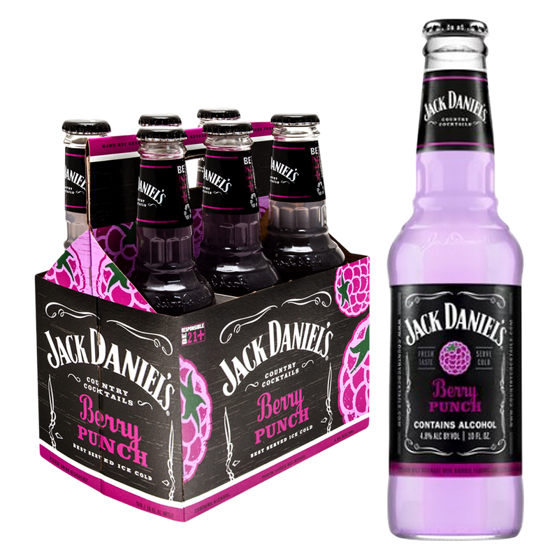 Jack Daniel's Berry Punch 6 Pack Bottles
