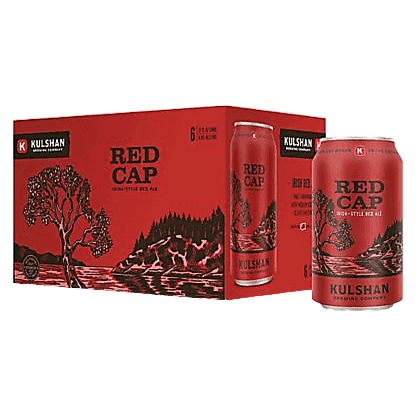 Kulshan Brewing Red Cap Red Ale 6pk 12oz Can
