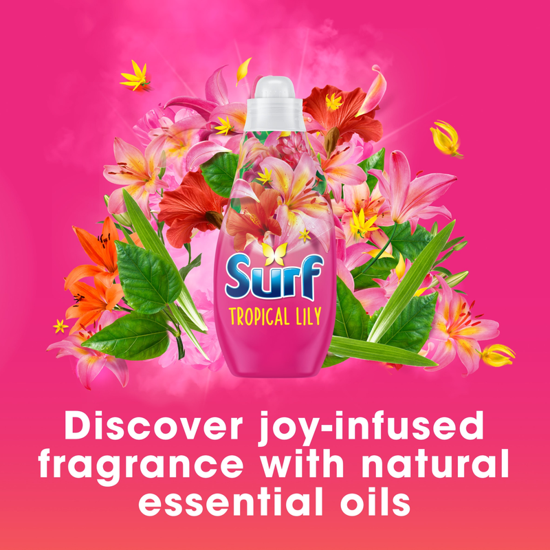Surf Tropical Lily Laundry Liquid 24 Washes, 648ml