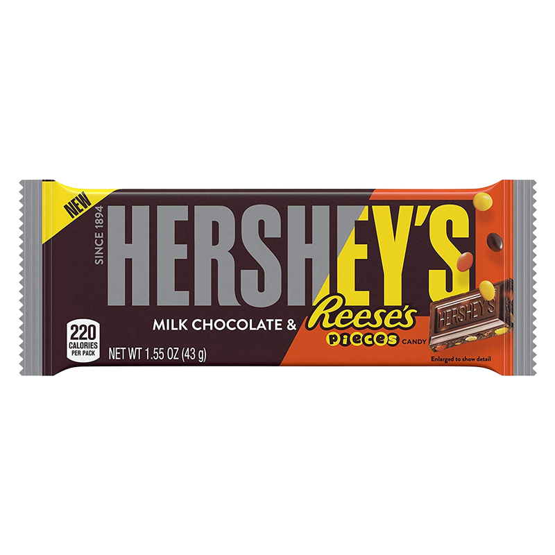 Hershey's Milk Chocolate with Reese's Pieces 1.55oz