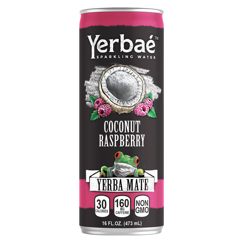 Yerbae Coconut Raspberry Sparkling Water 16oz