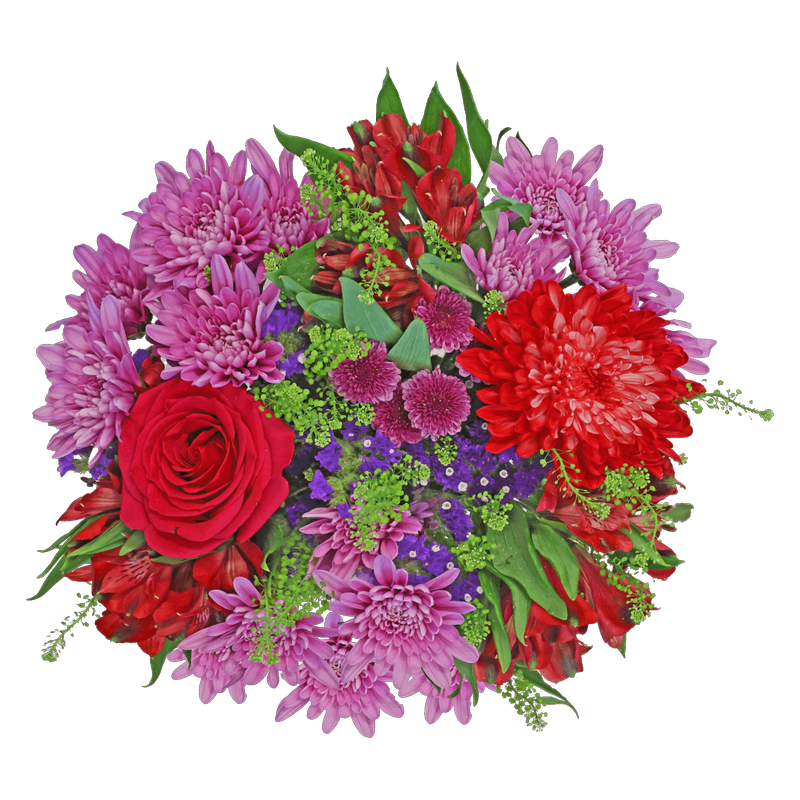 Amethyst Rose Field Bouquet