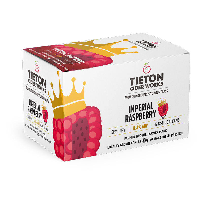 Tieton Imperial Raspberry 6pk 12oz Can 8.4% ABV