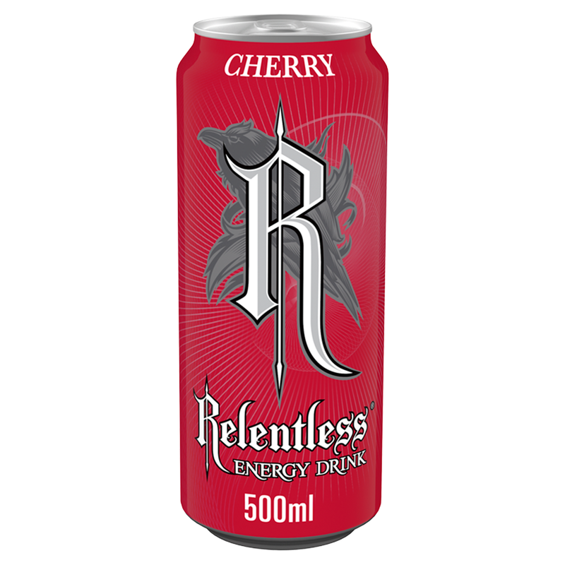 Relentless Cherry Energy, 500ml