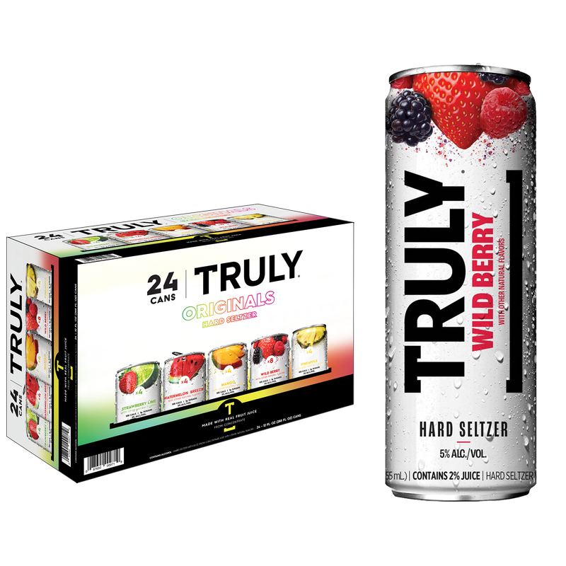 TRULY Hard Seltzer Mix Pack 24pk 12oz Can