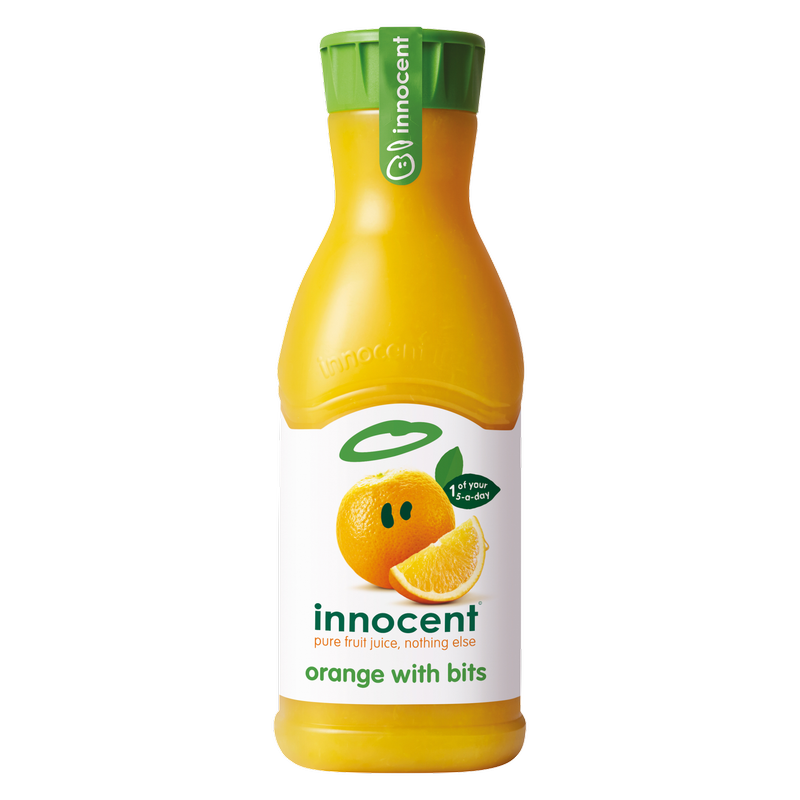 Innocent Orange Juice With Bits, 900ml