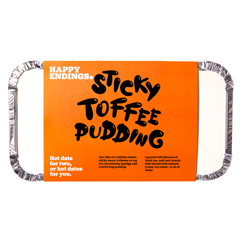 Happy Endings Sticky Toffee Pudding, 400g