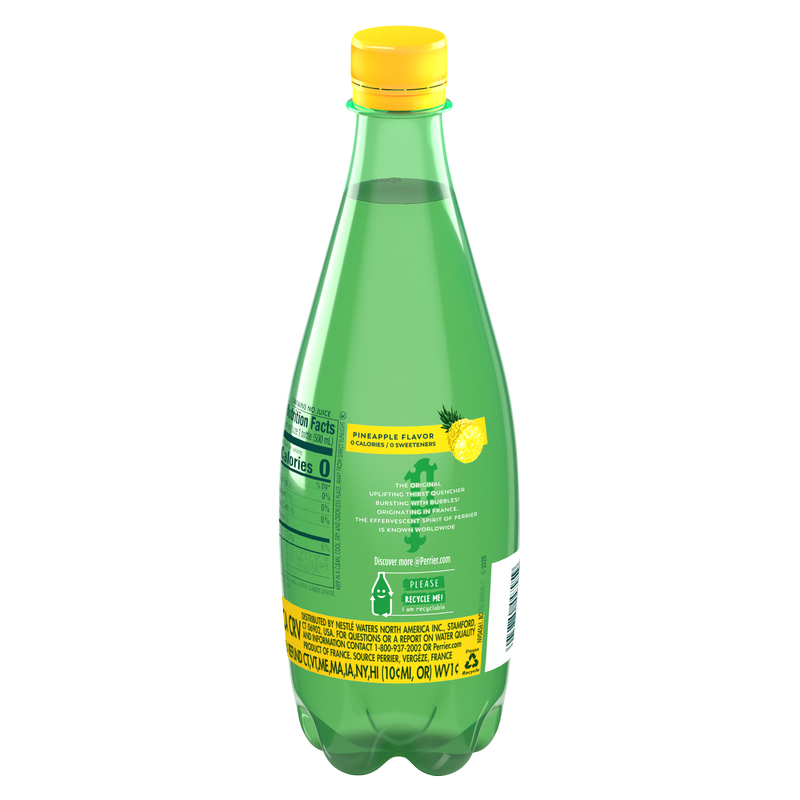 Perrier Pineapple Sparkling Water 0.5L Btl