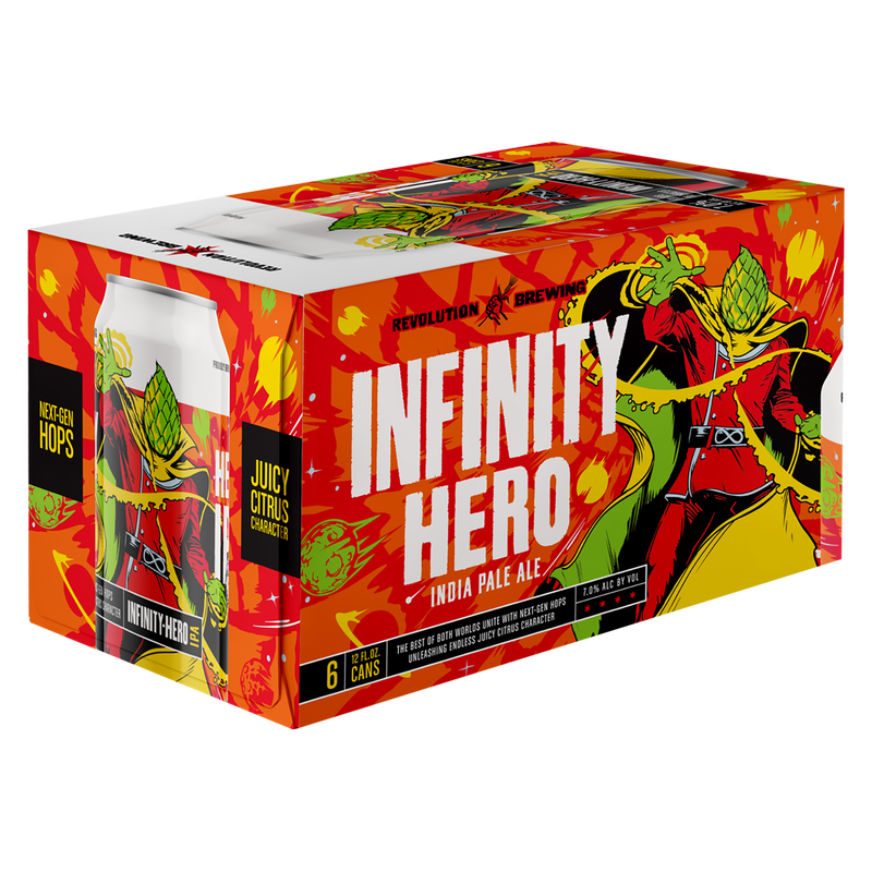Revolution Infinity Hero IPA 6pk 12oz Can 7.0% ABV