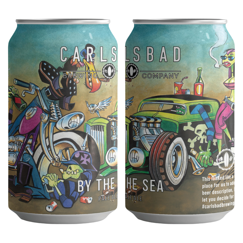 Carlsbad Brewing Co. By The Sea Pale Ale 4pk 16oz Can