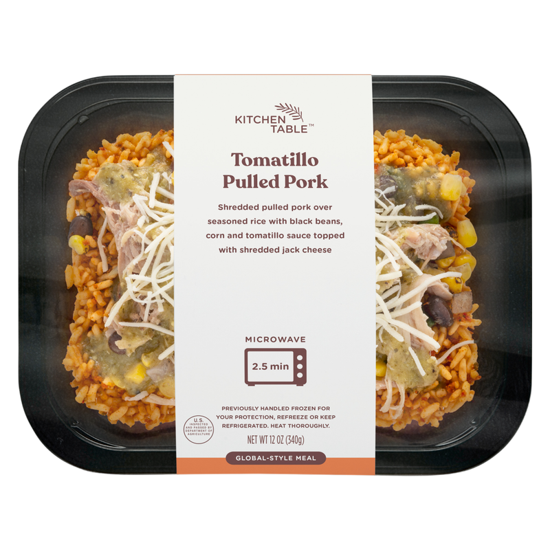 Kitchen Table Tomatillo Pulled Pork 12oz Delivered In As Fast As 15