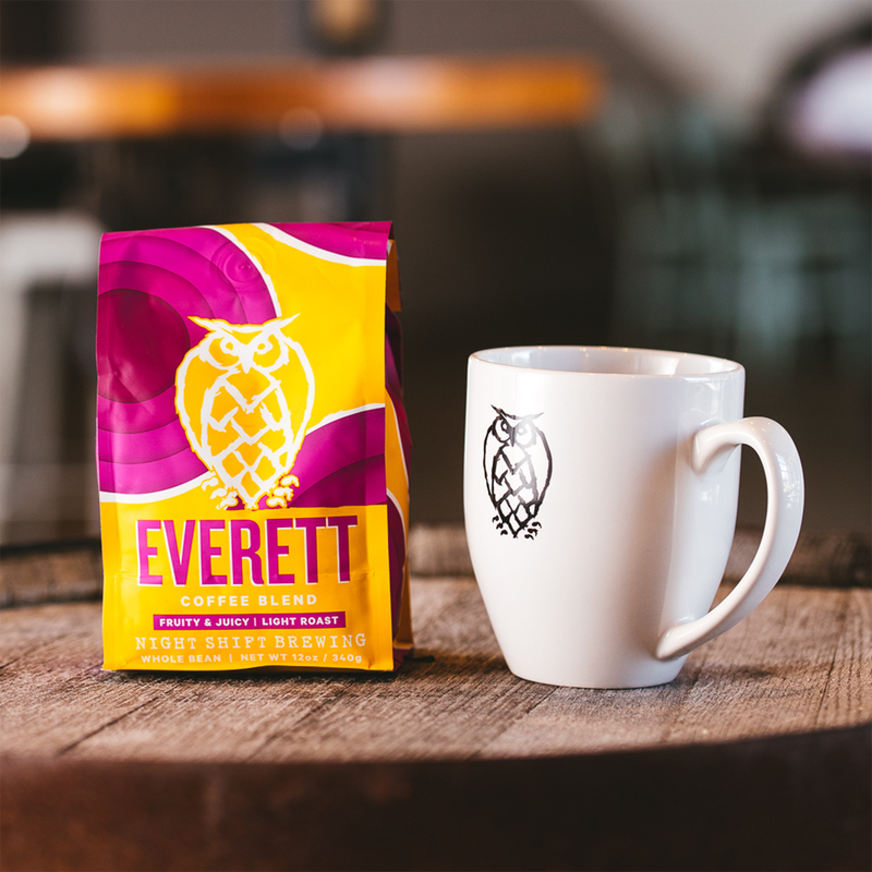 Night Shift Brewing Everett Coffee Beans 12oz