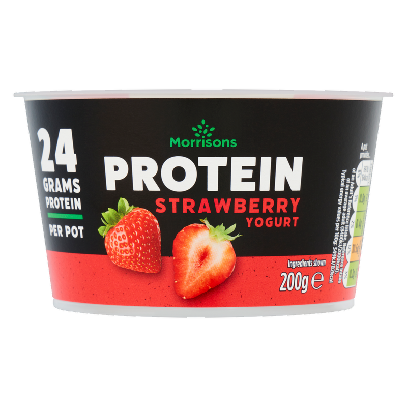 Morrisons Strawberry Protein Yogurt, 200g