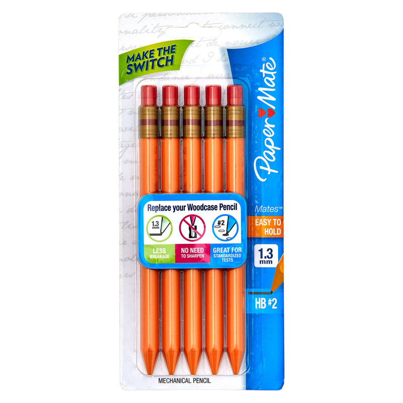 Paper Mate Mechanical Pencil with Erasers 5ct