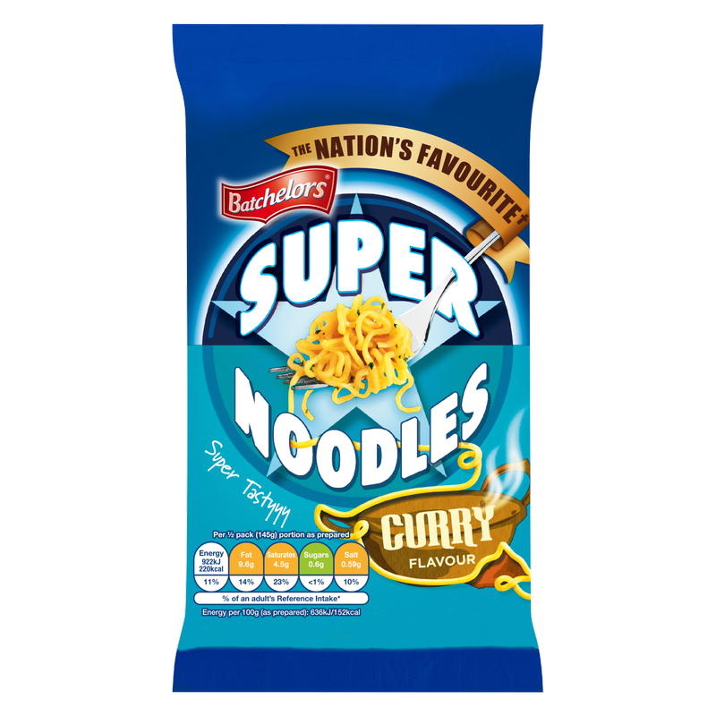 Batchelors Super Noodles Curry, 90g
