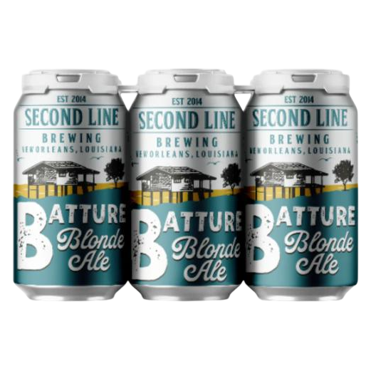 Second Line Batture Blonde Ale 6pk 12oz Can