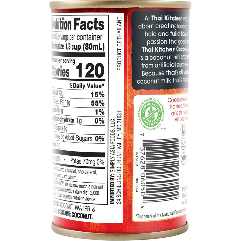 Thai Kitchen Coconut Milk  13.66 oz