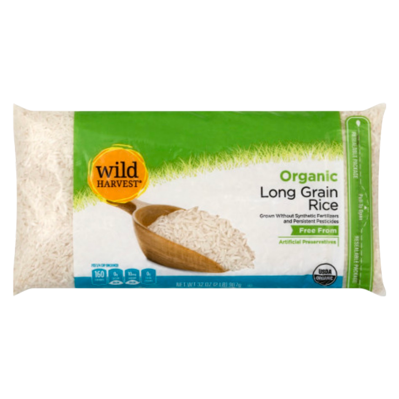 Wild Harvest Organic Long Grain White Rice 32oz 