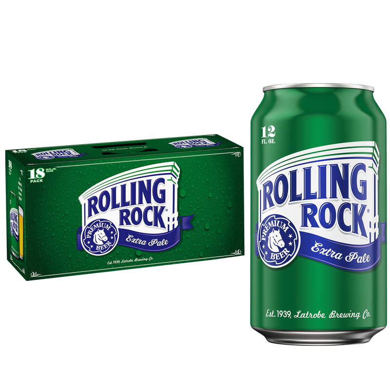 Rolling Rock 18pk 12oz Can 4.4% ABV