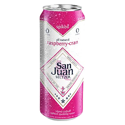San Juan Seltzer Raspberry-Cran (16 OZ CAN)