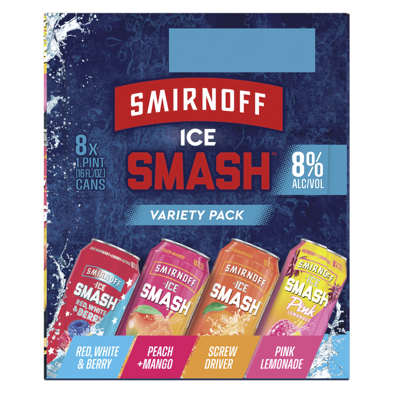 Smirnoff Ice Smash Variety 8PKC