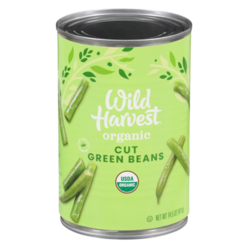 Wild Harvest Organic Cut Green Beans 14.5oz