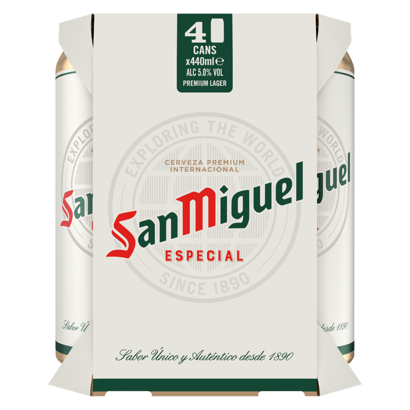 San Miguel Premium Lager, 4 x 440ml