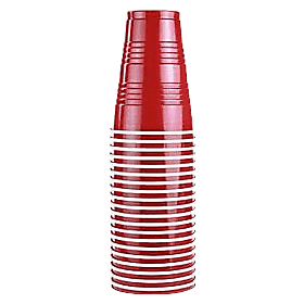 BevMo! Plastic Red Cups 100ct 18oz