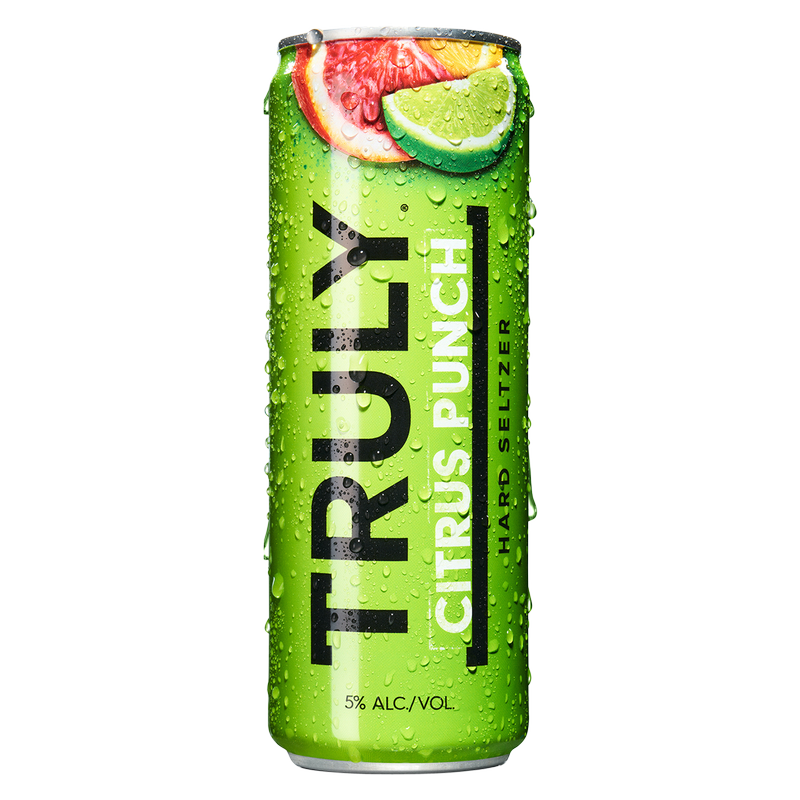 TRULY Citrus Punch Hard Seltzer Single 12oz Can 5.0% ABV