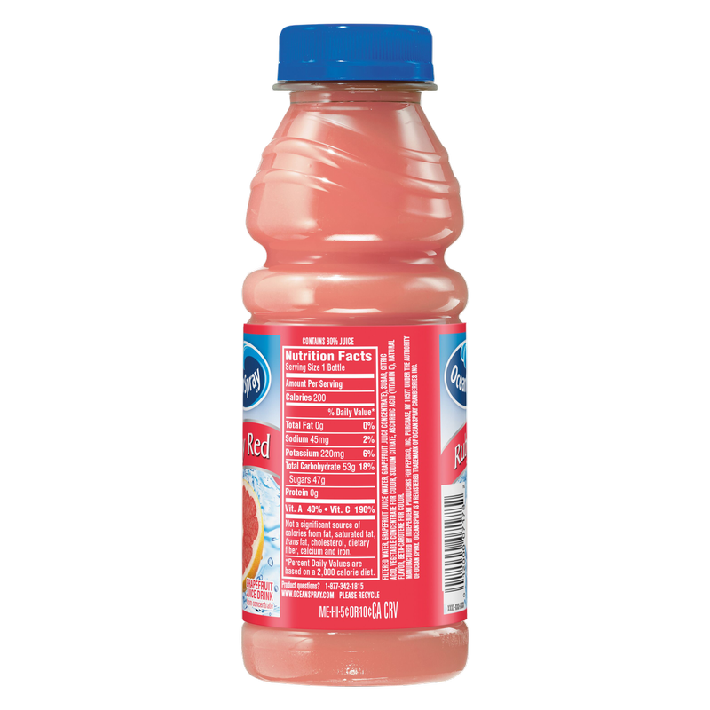 Ocean Spray Ruby Red Grapefruit Juice 15.2oz