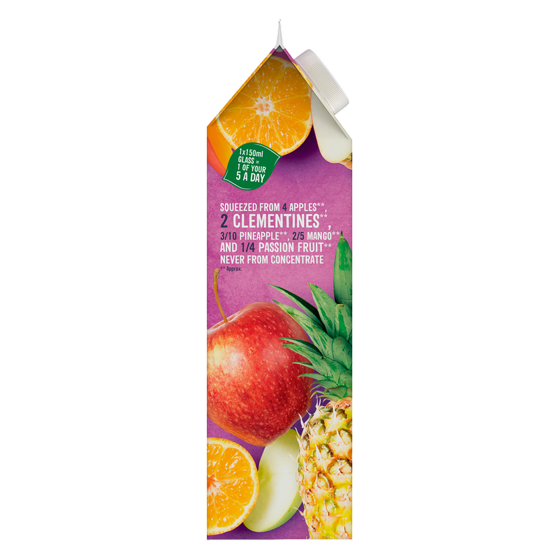 Morrisons Tropical Fruit Juice with Purée, 1L