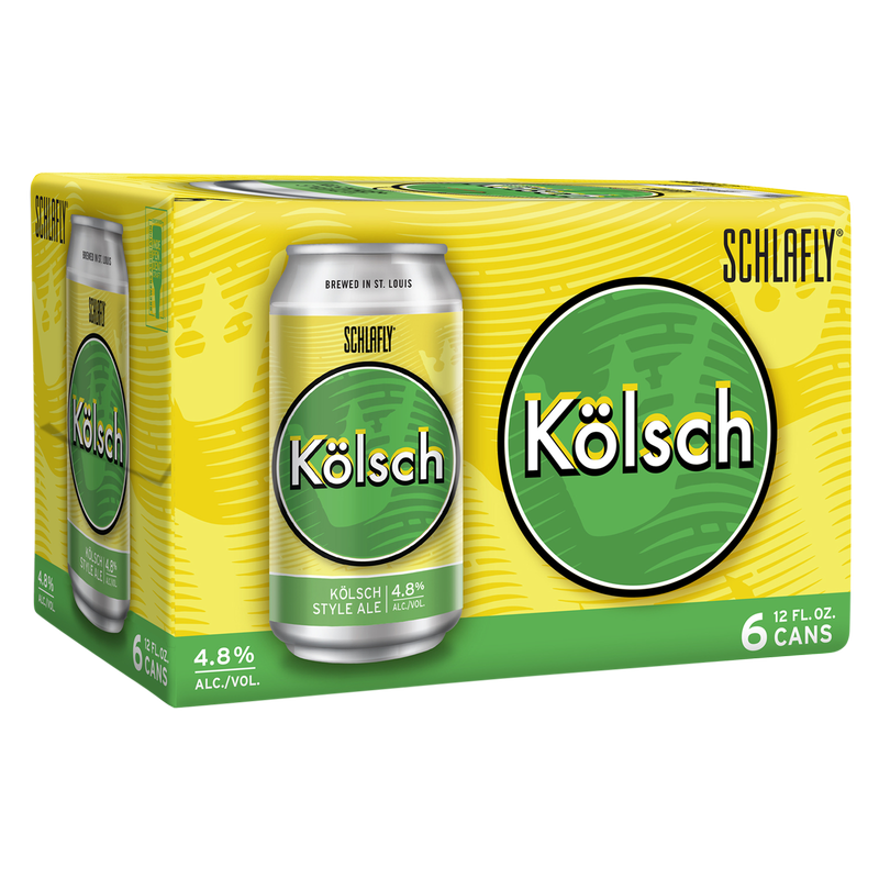 Schlafly Kolsch Ale 6pk 12oz Can 4.8% ABV