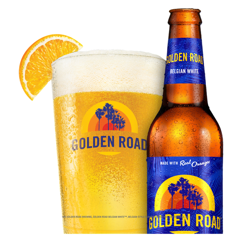 Golden Road Belgian White, paquete de 12 botellas de 12 oz