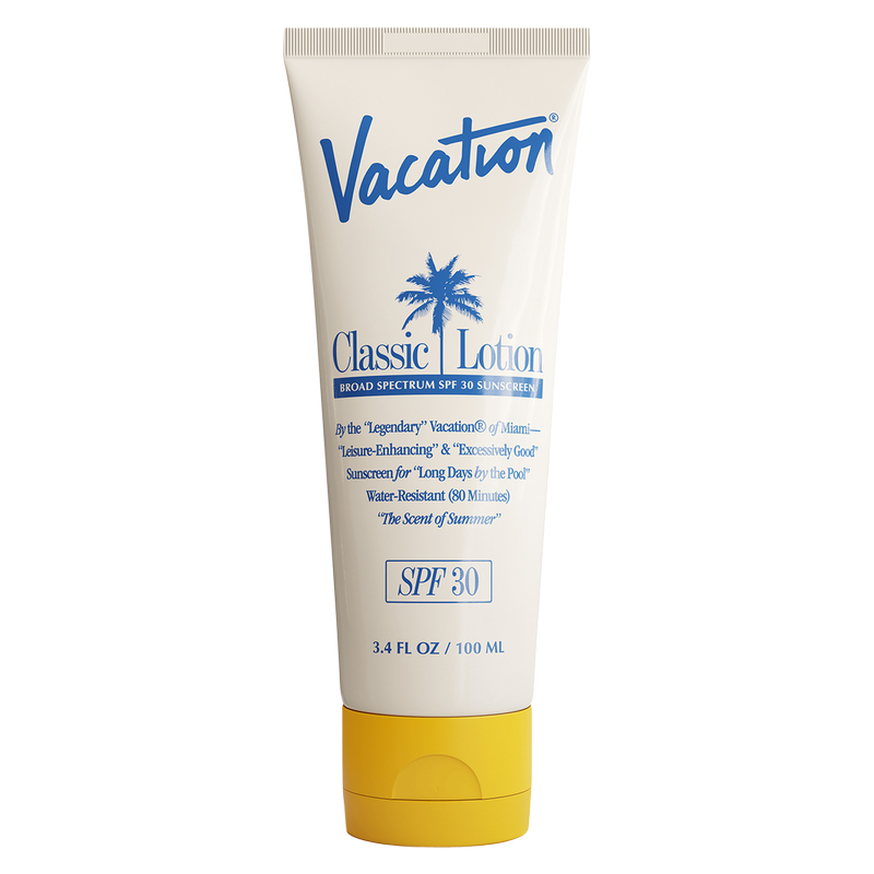 Vacation SPF30 Classic Lotion - The World’s Best-Smelling Sunscreen 3.4oz