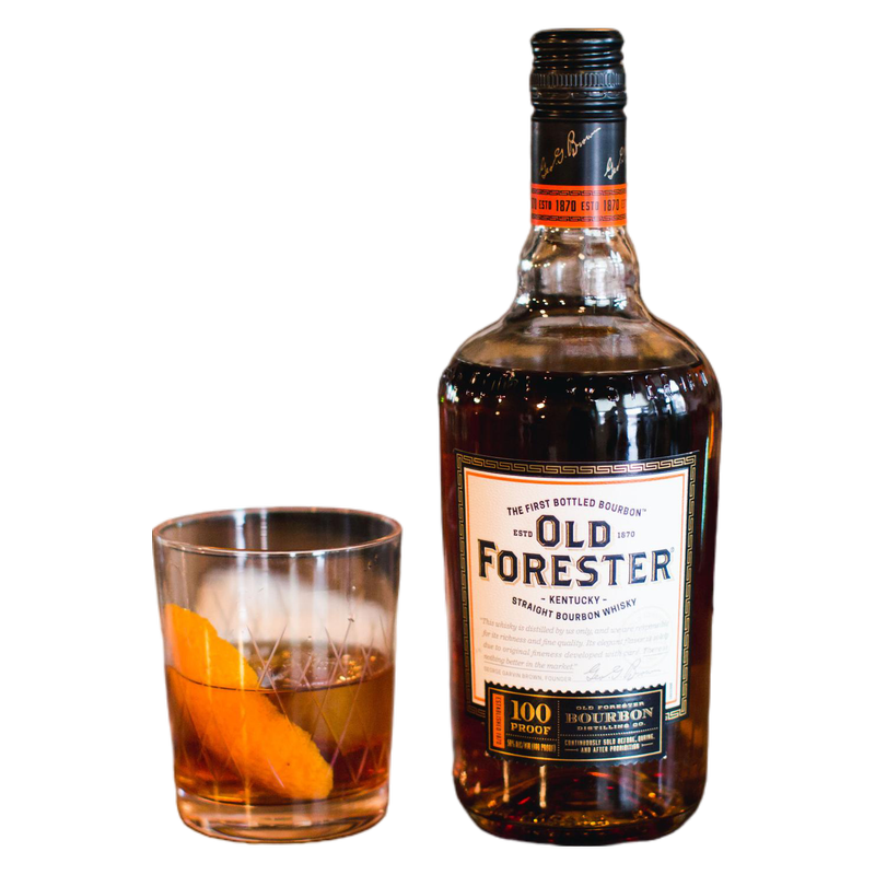 Old Forester 100 Proof Kentucky Straight Bourbon Whisky, 1.75 L Bottle, 100 Proof
