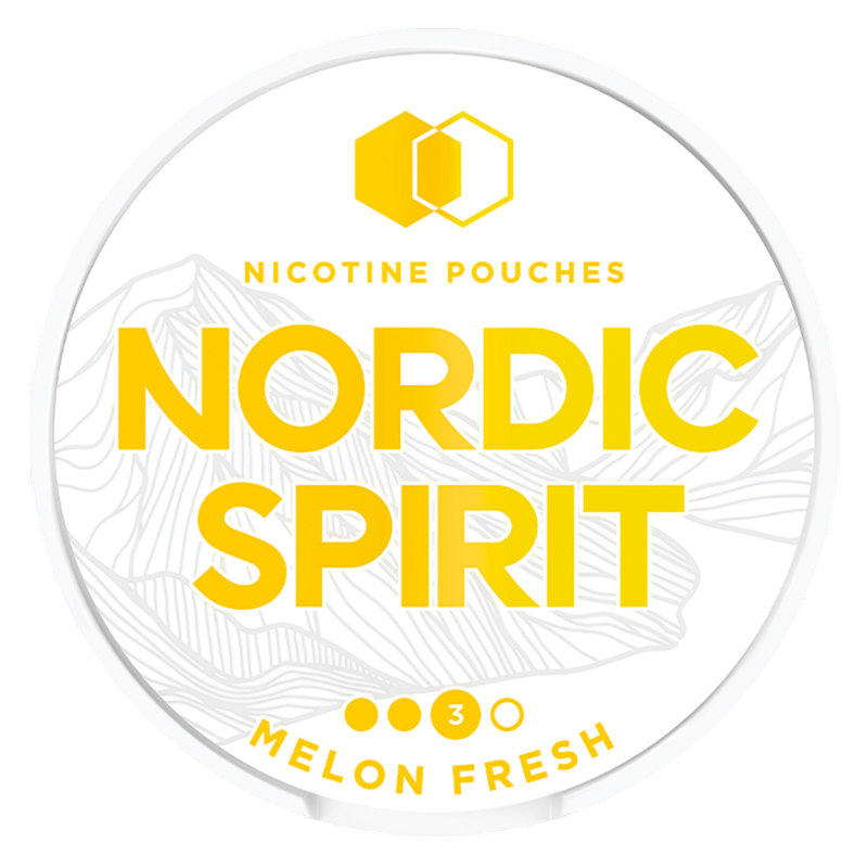 Nordic Spirit Nicotine Pouches Melon Strong (9mg), 20pcs