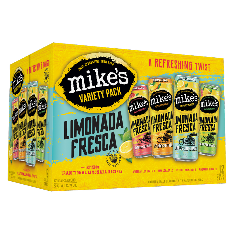 Mike's Hard Limonada Fresca Variety 12pk 12oz Can 5.0% ABV