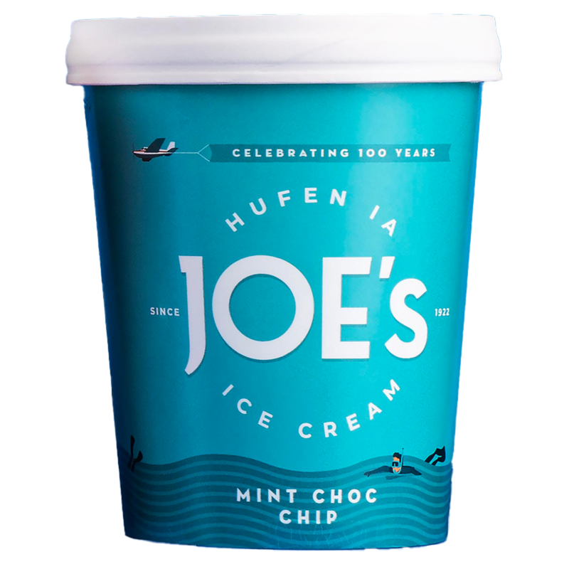 Joe's Mint Choc Chip Ice Cream, 500ml