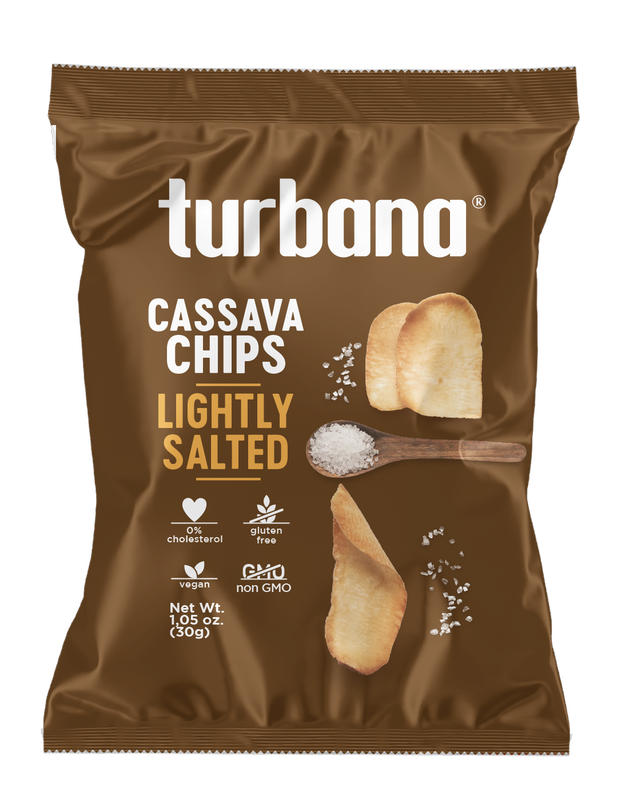 Turbana Lightly Salted Cassava Chips 5oz Bag