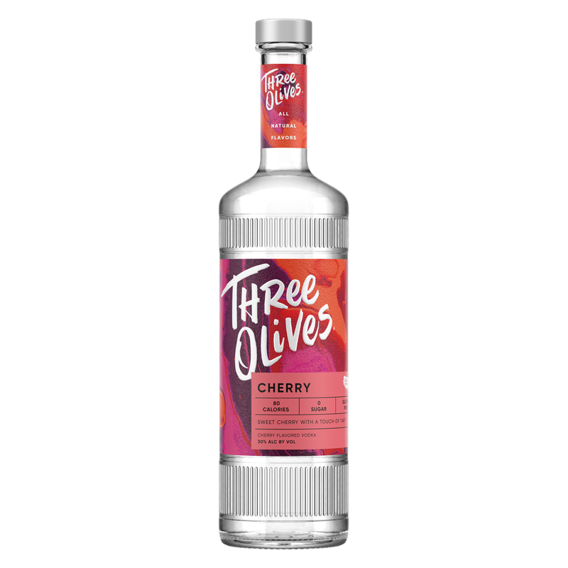 Three Olives Vodka Cherry 1L (60 Proof)