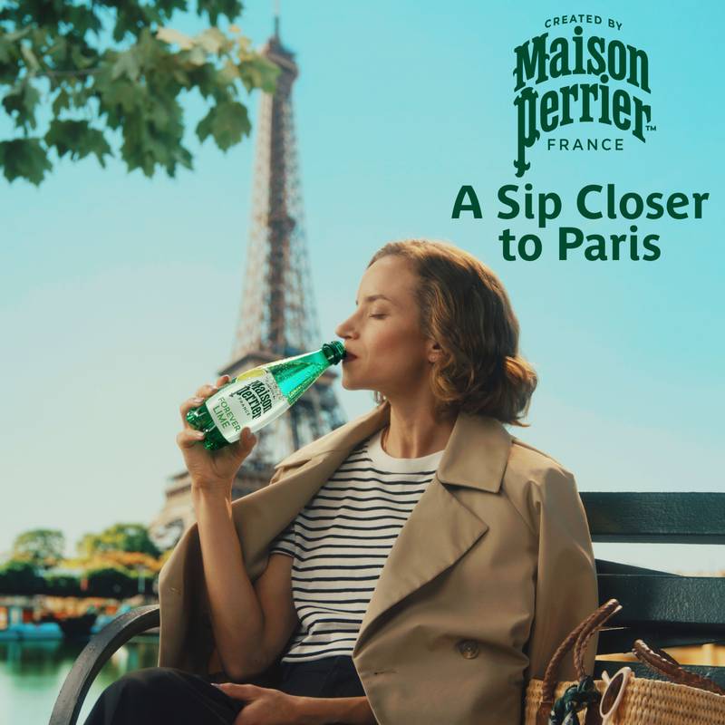 Maison Perrier Lime Sparkling Water 6pk 500ml Btl