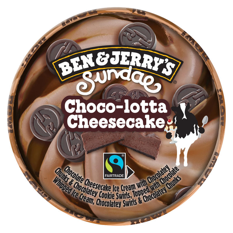 Ben & Jerry's Choco-lotta Cheesecake Sundae, 427ml