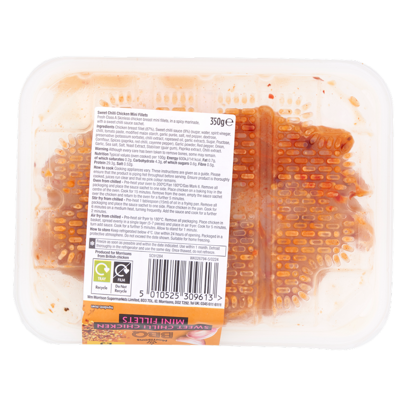 Morrisons Sweet Chilli Mini Fillets, 350g