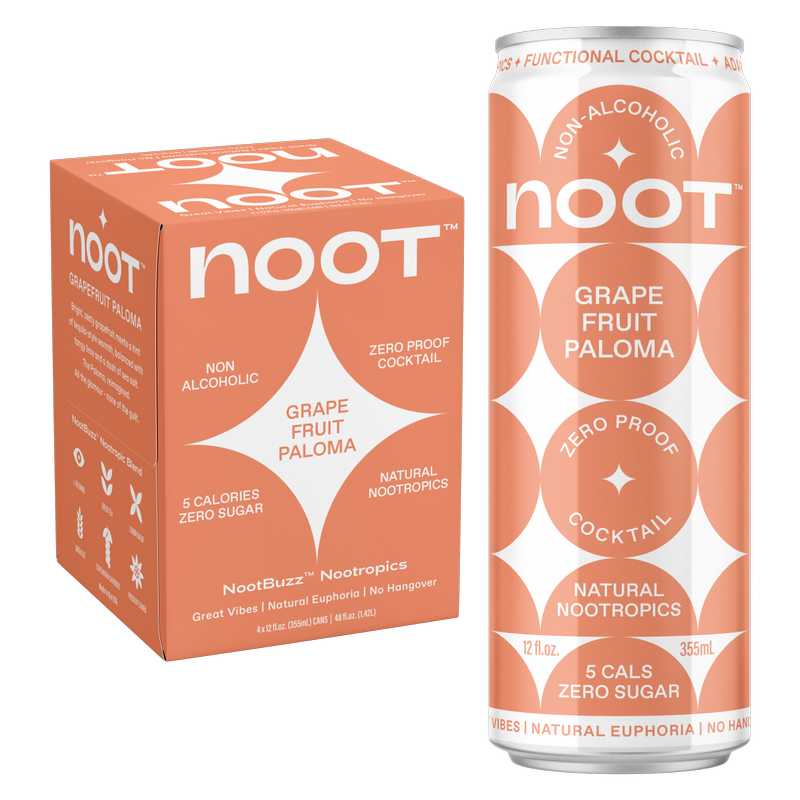 noaドリンク20. Noot Negroni Spritz Non-Alcoholic Cocktail 4pk 12oz Can - Noot