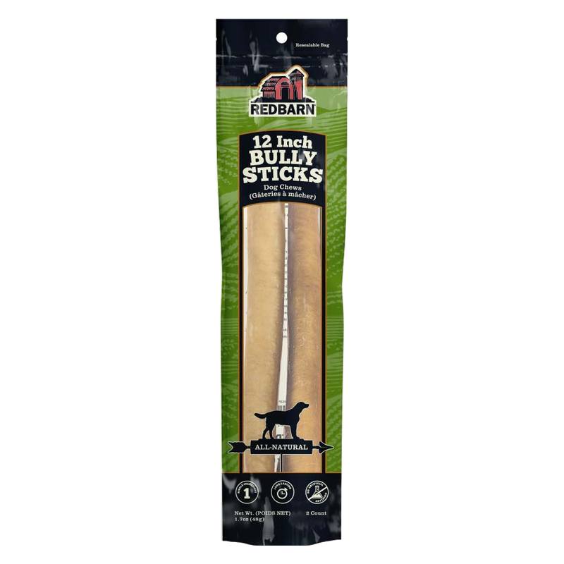 12" Bully Stick 2pk