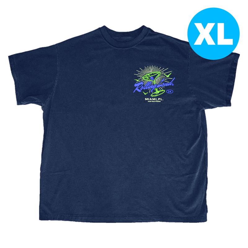 Rolling Loud Miami 24 On the Rocks Tee-Size X-Large