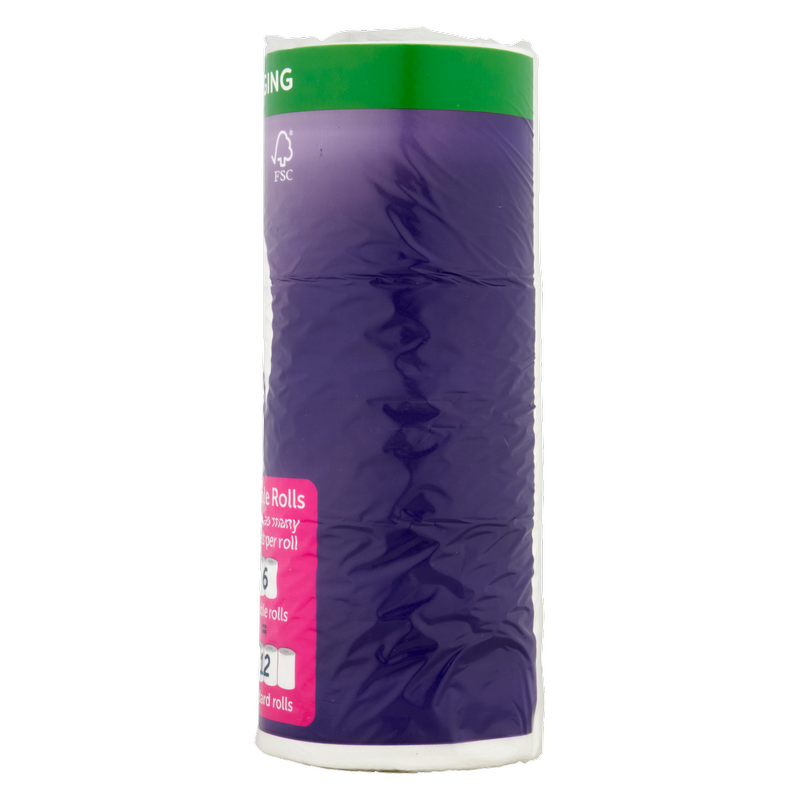 Morrisons Quilted Toilet Tissue Double Rolls, 6pcs