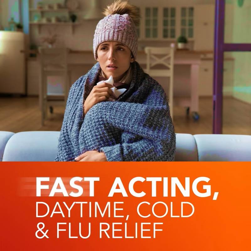 Vicks DayQuil SEVERE Cold & Flu, Over-the-Counter Medicine, 12 Oz